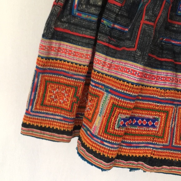 Colorful Embroidered Skirt - Picture 2 of 5